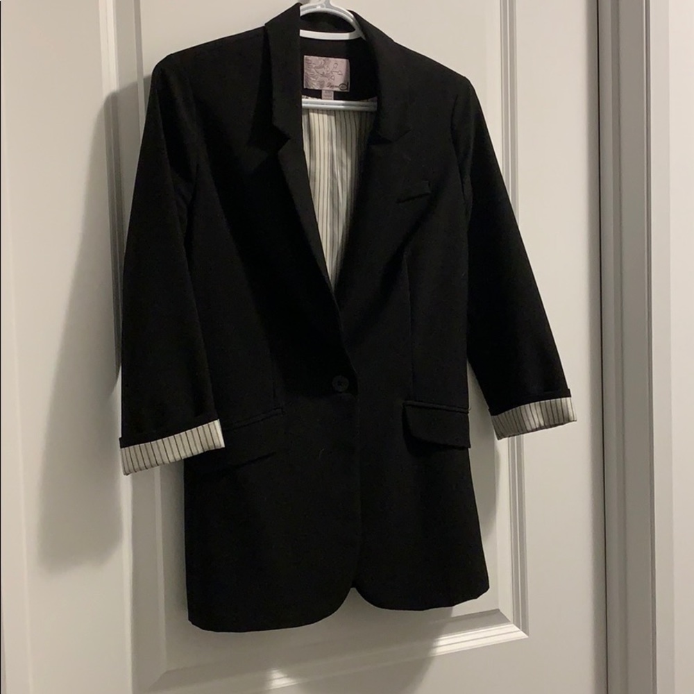 Black blazer